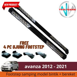 All New Avanza Footstep Pijakan Samping Model Bintik