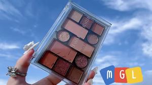 Cuốn Sách Nhỏ Màu Đỏ Đất Có Giá Trị Cao 12 Bảng Phấn Mắt Màu Phấn Má Hồng Mờ Hạt Bảng Kết Hợp Phấn Mắt Có Độ Bóng Cao