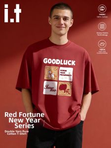 izzue | Men Red T-Shirt