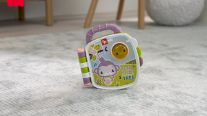 [NEW] Fisher-Price Purple Monkey Musical Storybook Toy For Baby & Toddler With Lights & Sounds (JFC75)