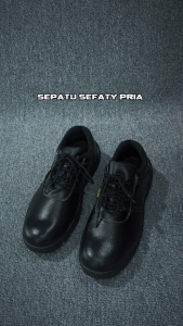 DILOOK SF001  Sepatu Safety Shoes Low Cut Hitam