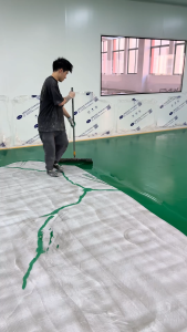👉1KG👉3 In 1 Water-Based Epoxy Floor Paint Wear-Resistant Waterproof Self-Leveling Cement Floor Paint Floor Paint Indoor And Outdoor Home Use
