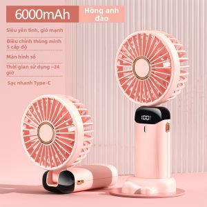 BIAOTU | Quạt Điện Mini Di Động Có Màn Hình Hiển Thị Số
