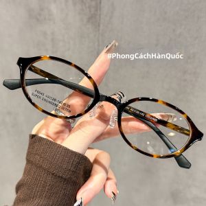 GUANGYE | Mắt Kính Oval Màu Trà Thời Trang cho Phụ Nữ Đặt Mắt Kính Online