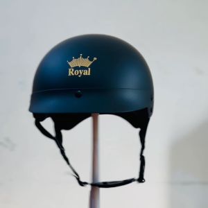 Mũ bảo hiểm xe máy 1/2 Royal M162 kèm lưỡi trai màu đen cho cả nam và nữ