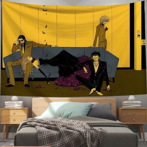 VIKAMA NANA Anime Cast Wall Tapestry Pink Group Manga Kawaii Home Decor Bold Art Soft Durable Cozy Aesthetic Gift Washable Retro