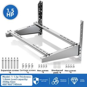 BESSGROUP | Stainless Steel Suitable for Midea Air Conditioner Outdoor Bracket