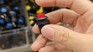 Switch Push On Bulat Kecil 2 Pin Saklar 2pin Tombol 2 Kaki