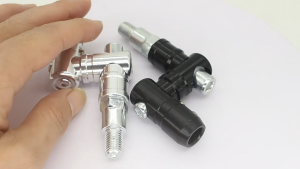 2 PCS 360° Fully Adjustable Rearview Mirror Adapter CNC Aluminum Mirror Riser Extension Foldable Mechanism Bracket