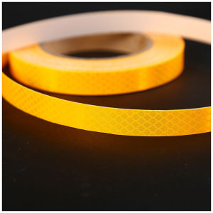 15mm Fluorescent Reflective Night Visible Stickers for Electric Vehicle Decoration Bicycle Motor Cycle Protective Sticker Roll