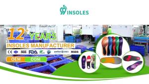 ＜102＞  Sports Men and Women poron High Elastic Shock Absorber Arch Support ORTHOLITE Sandwich Sweat-Absorbent Breathable Deodorant Insole