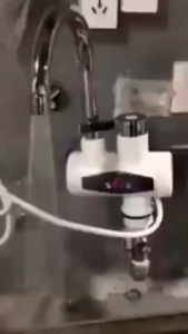 BERGARANSI Temmax Keran Pemanas Air Kamar Mandi Portable Keran Wastafel Cuci Piring Panas RX 008