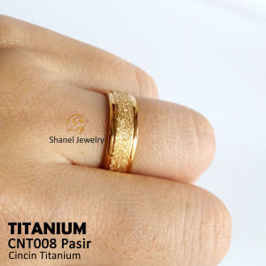 Cincin Titanium Kawin Couple Pasangan Pacaran untuk Pria Wanita bahan Titanium Awet Anti karat anti alergi perhiasan fashion premium Quality CNT008