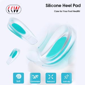 CCW 1Pair=2Pcs Silicone Gel Heel Cup Shoe Inserts Pads Cushion for Plantar Fasciitis Heel Spurs & Heel Pain Foot Care