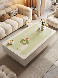 Minimalist Tea Table Cloth Waterproof Oil-Proof Disposable Coffee Table Tablecloth Anti-Scald Thermal Pad Soft Glass Transparent Desktop Protective Pad