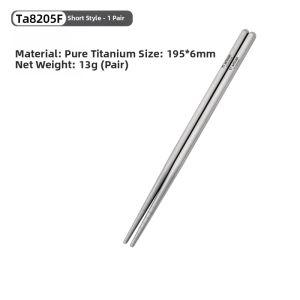 Tiartisan | Non-slip Portable Titanium Chopsticks