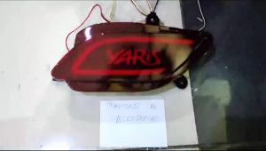LAMPU REFLEKTOR LED BUMPER BELAKANG YARIS 2018-2022 TYPE B