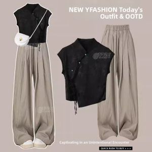 YINGKETUO | New Style Chinese Traditional Cheongsam Blouse Slim