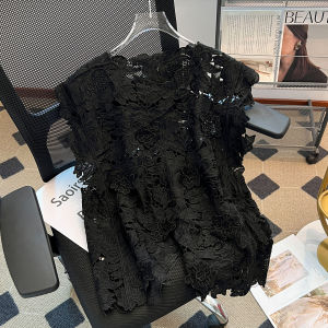 AIYITI | Summer New Irregular Lace Hollow Out Plus Size Women Vest