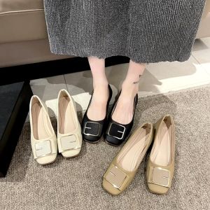 \"FREE BOX\" [BISA COD] aid 0129 sepatu wanita gunung terkiniian cantik dan best seller sepatu flat korea new model terbaru