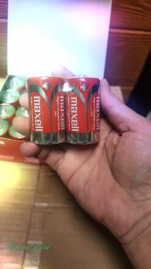 Vỉ 2 pin đại đỏ Maxell size D Super Power ACE 1.5V R20P - Nhập khẩu Indonesia