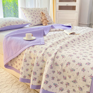 Hoa Tấm bọc giường rửa tấm ga trải giường vải bông mềm mại thoáng khí ga trải giường bọc nệm đơn/Nữ Hoàng/Vua