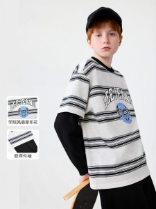 Lee | Áo Thun Sọc Ngụy Trang Kiểu Preppy