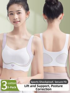 YUNASHA | Teen Development Bra Anti-shock Student Underwear
