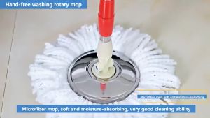 Magic Spin Tornado Mop 360° with Bucket & Spinner - Easy Rotating Floor Cleaning Mop Set