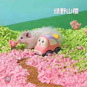 TailTale CoCo Natural Hamster Litter Paper Bedding 260g Hamster Bedding Dwarf Syrian Jomtheone 贴耳纸粒纸棉仓鼠垫料保暖
