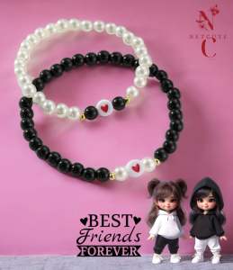SALE (2pc) BestFriend Bracelet - Elastis Gelang wanita - Gelang Manik - Gelang Cute - gelang Korea - aksesoris cewe