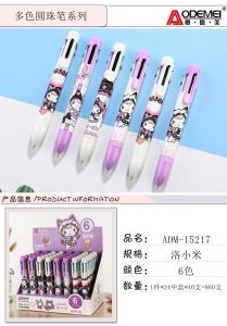 Bolpen Fancy 8 Warna 15214 / 6 Warna 15217