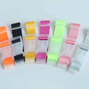 3pcs Travel Trolley Luggage External Buckle Strap Portable Clip Buckle Strap Luggage Anti-Lost Trapped Tie 多用尼龙卡扣绑带