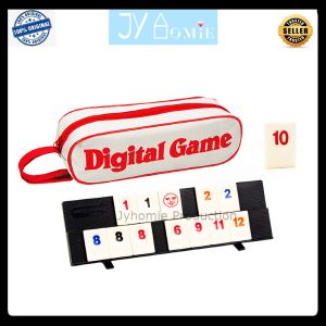 Mahjong Rummy Mahjong Rummy Rummikub Mahjong Games Adult Game Rummi Number Board Game Family Game Mainan Mahjong Mainan Rummy Rummikub