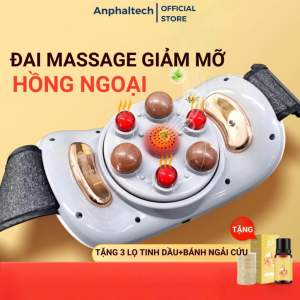 Máy massage bụng đa năng Tích hợp đá nóng HIMALAYA giúp giảm mỡ bụng chân đùi