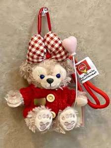 Shirley Bear Plush Keychain Doll Christmas Gift Bag Pendant Soft Toy Bear Decoration Chinese Brand Winter Collection