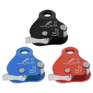 Climbing Rope Grab Self Braking Grab High Strength 5KN Climbing Ascender Fall Protection Belay Devce for Outdoor Climbing