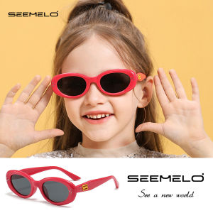 SEEMELO Fashion kids Sunglasses Childrens Polarized Sunglasses TPEE Sunglasses UV400 Sunglasses Travelling Cycling Hiking Riding Running Glasses