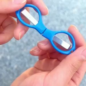 Gunting Mini Lipat Model Kacamata Multifungsi untuk memancing cukur travel Praktis - FR GALLERY