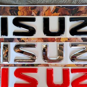 Emblem Isuzu Elf Nhr55 Nkr71 Nmr71 Traga/ Emblem Logo Isuzu Elf Kabin Depan Isuzu Elf / emblem isuzu elf merah hitam
