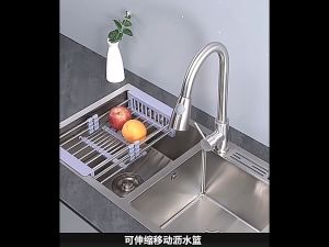 【PH Stock+COD】Thickened double basin sink 304 stainless steel 2.2mm thick high quality kitchen sink（Four size）