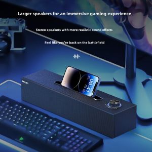 Philips | Bluetooth Desktop Speaker with Phone Stand Wooden