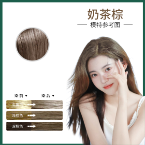 Hangeum Walnut Bubble Dye Multi-Color Hair Coloring Gel Natural Plant Formula Covers Gray Hair Easy to Use at Home Hair Care
