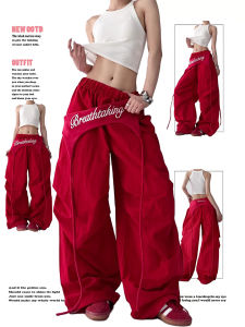 Lightweight Quick Dry Casual Pants Womens Loose Wide Leg Trousers Knife Edge Design Spring Summer New Style Commute Fashion