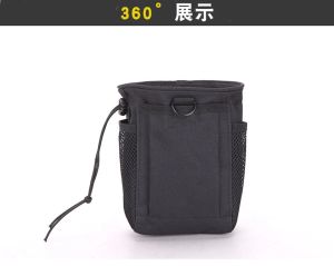 กระเป๋าทิ้งยุทธวิธี Molle กระเป๋าใส่กระสุนปรับได้ กระเป๋าซองหนังใส่ปืนพกอเนกประสงค์สำหรับปืนอัดลมอุปกรณ์ล่าสัตว์เพนท์บอล