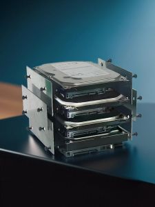 Computer Case 3.5 Mechanical Hard Disk Holder Multi-Disk Position Mounting Bracket Tray Expansion Hard Disk Cage Box