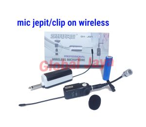 beyermic bm1c single wireless clip on microphone mic jepit wireless beyermic bm 1c mic kancing single mic imam mic condensor