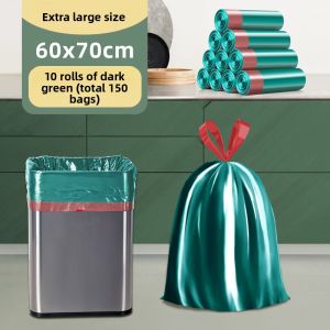 MAIENS | Extra Large Commercial Trash Bags with Drawstring 60x70cm