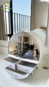 Kệ Đựng Mỹ Phẩm ECOMAC Cao Cấp Kệ Mỹ Phẩm Để Bàn Size To EC17