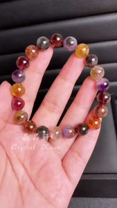 【现货】 💰 9MM 极光23手串Auralite-23 Crystal Bracelet｜招财转运 ✦ 情绪疗愈 ✦ 沟通人缘｜